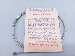 câble dérailleur Simplex Huret fabriqué en france années 50 60