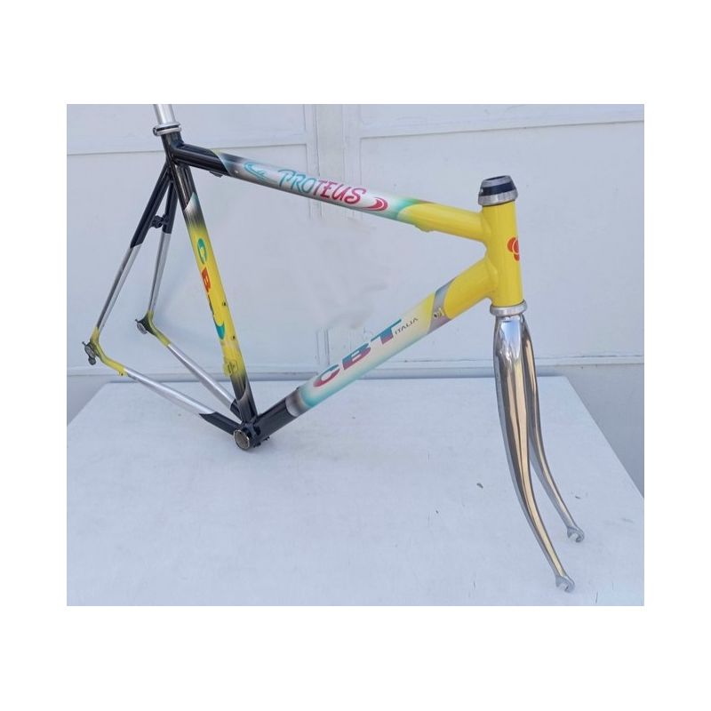 cadre cbt italia aluminium proteus vintage années 90 2000