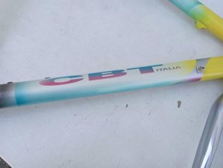 cadre cbt italia aluminium proteus vintage années 90 2000