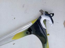 cadre cbt italia aluminium proteus vintage années 90 2000
