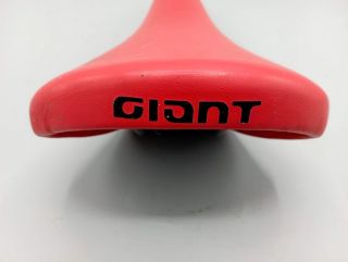 selle giant rouge vélo course route vintage années 90
