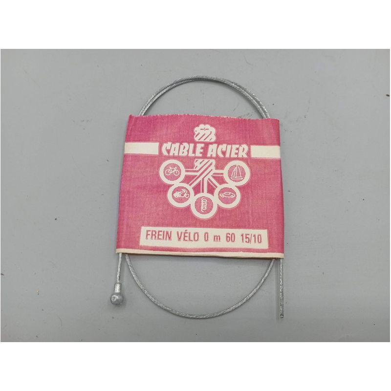 Transfil bicycle brake cable made in France for city bikes, racing bikes and retro bikes.