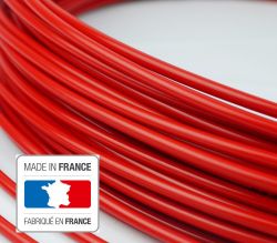 gaine rouge  4 mm dérailleur vélo au Teflon auto lubrifiée vintage ancien rétro