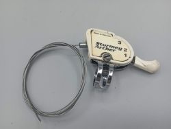 Sturmey Archer manette de 3 vitesses pour moyeu à vitesses intégrées vintage