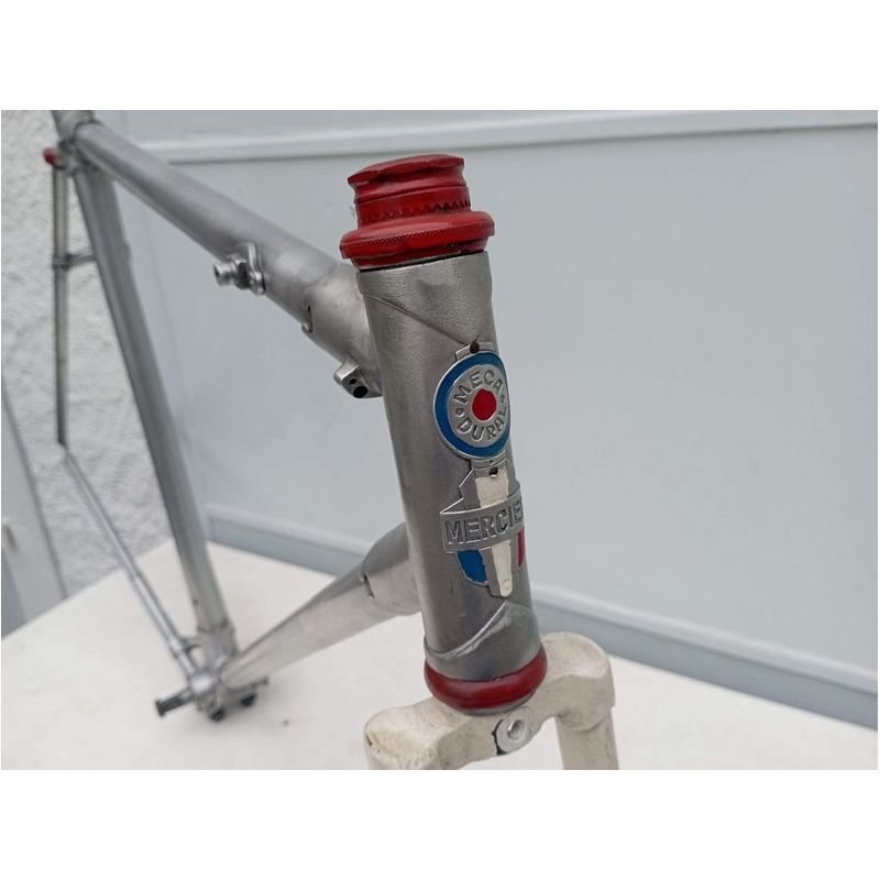 cadre velo de course Peugeot PR 10 orange Reynolds 531 acier vintage