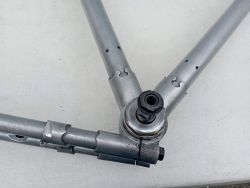 cadre velo de course Peugeot PR 10 orange Reynolds 531 acier vintage