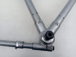 cadre velo de course Peugeot PR 10 orange Reynolds 531 acier vintage