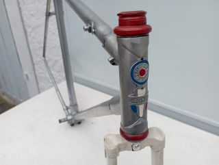 cadre velo de course Peugeot PR 10 orange Reynolds 531 acier vintage