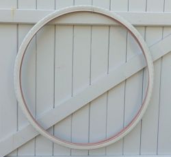 pneu vélo 700 x 25C  blanc ivoire vélo vintage