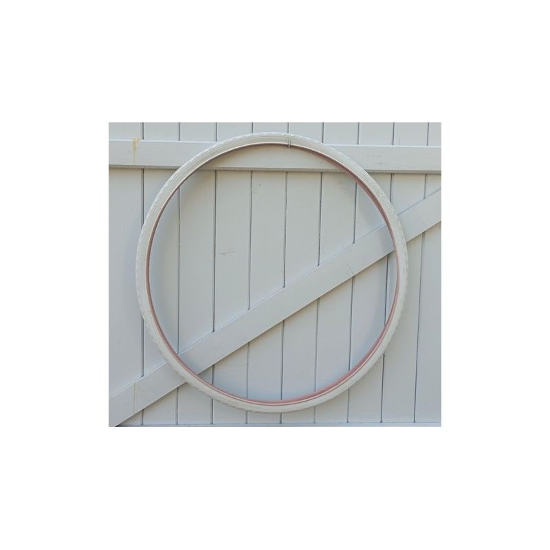 pneu vélo 700 x 25C  blanc ivoire vélo vintage