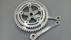 Laprade double-chainring crankset for vintage bikes