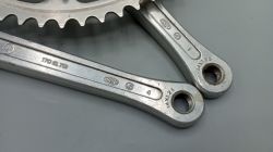 Laprade double-chainring crankset for vintage bikes