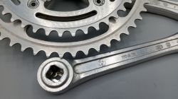 Laprade double-chainring crankset for vintage bikes