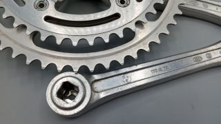 Laprade double-chainring crankset for vintage bikes
