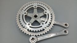 Laprade double-chainring crankset for vintage bikes