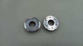 sugino bottom bracket cups french thread 35x1 vintage bicycle