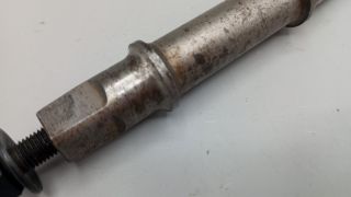 123 mm bottom bracket axle vintage bicycle