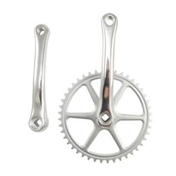 pédalier aluminium 44 dents 170 mm  BSC 9/16" 3.32 vélo vintage ancien