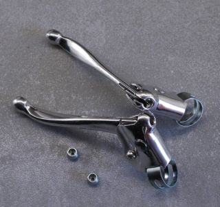 leviers frein vélo ville aluminium câbles weinmann vintage vélotaf