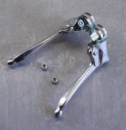leviers frein vélo ville aluminium câbles weinmann vintage vélotaf